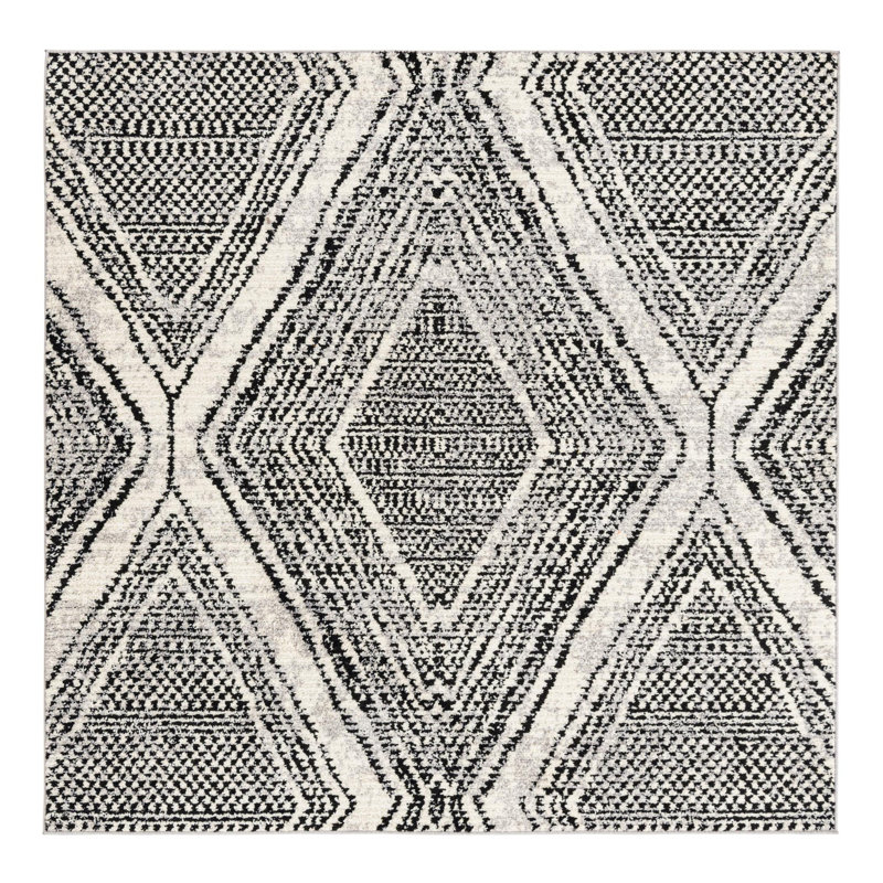 Penelope Geometric Indoor Rug, Square 7'10"