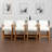 Mid-Century Upholstered Counter Bar Stool With Arms And Wooden Legs-1295437499