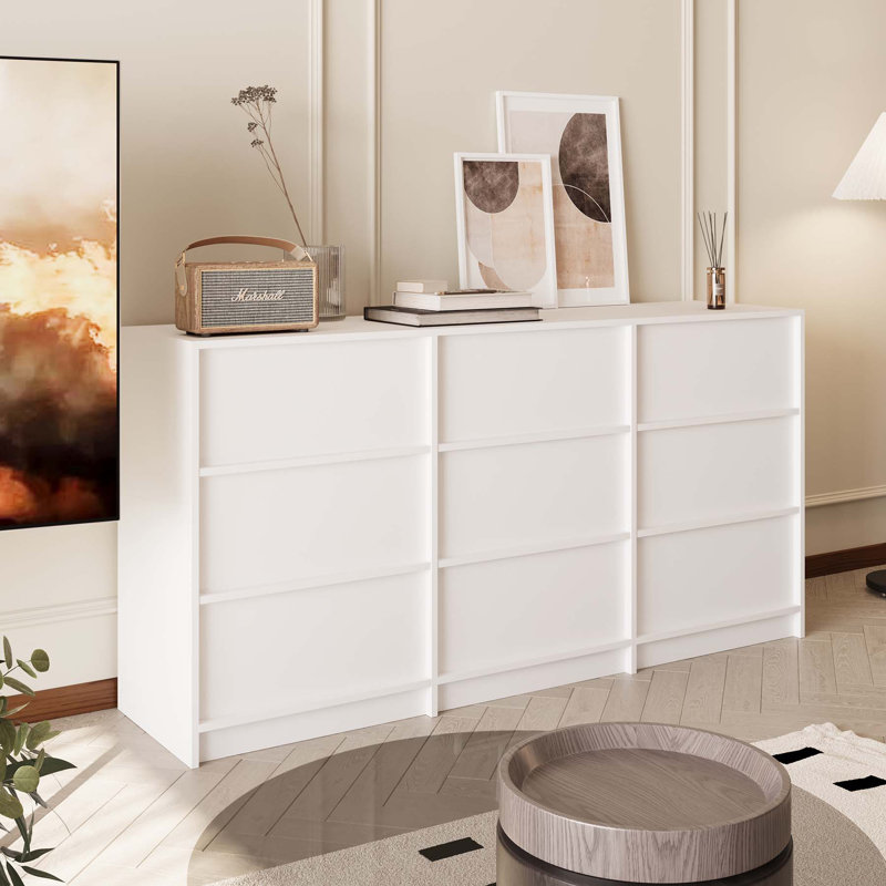 Commode 63 po 9 po Ambreal, Blanc