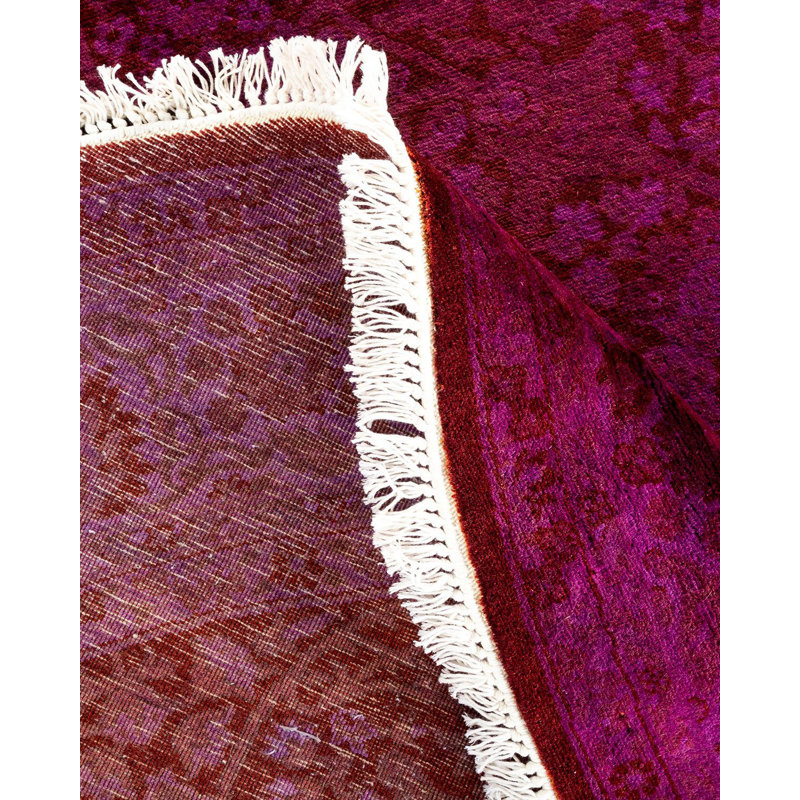 Fine Vibrance One-of-a-Kind 4'1" Hand Knotted Area Rug