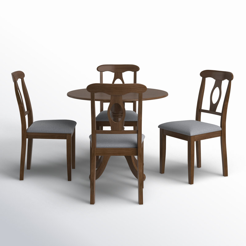 Ensemble repas pour 4 personnes Alnesha, Brun