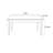 Italian style simple rectangular dining table-103440059