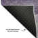 Premium Machine Washable Arnette Purple Rug