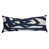 White/Navy Blue  Abstract