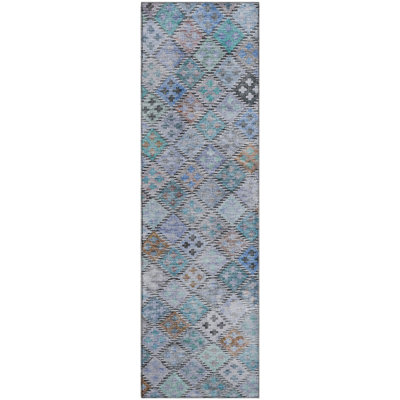 Premium Machine Washable Dahl AMF1081 Geometric Rug