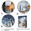 Harmony of Winter Village IV - Décoration murale paysage d'hiver-2133207070-2133207060