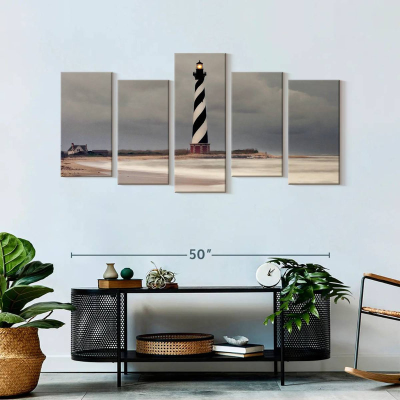 Phare de Storm Hatteras, H 27 po x l 54 po