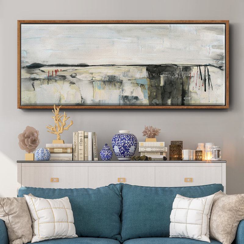 Valley View II- Framed Canvas