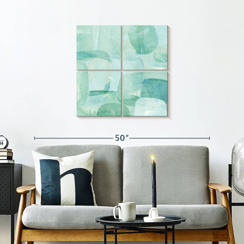 Avery Sea Glass Reflection II, H 26 po x l 26 po