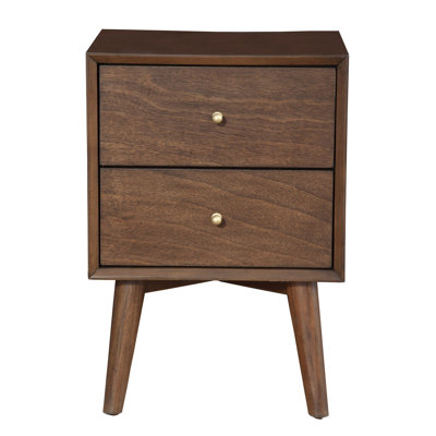 Table de chevet 2 tiroirs Century