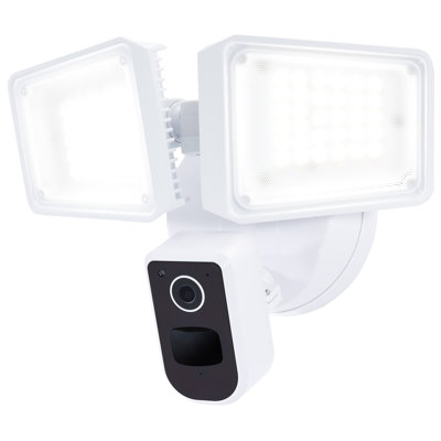 36 Watt Rectangular Outdoor SMART Security Light with Camera Starfish Enabled Tunable