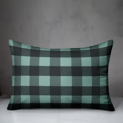 Buffalo Plaid Reversible Throw Pillow