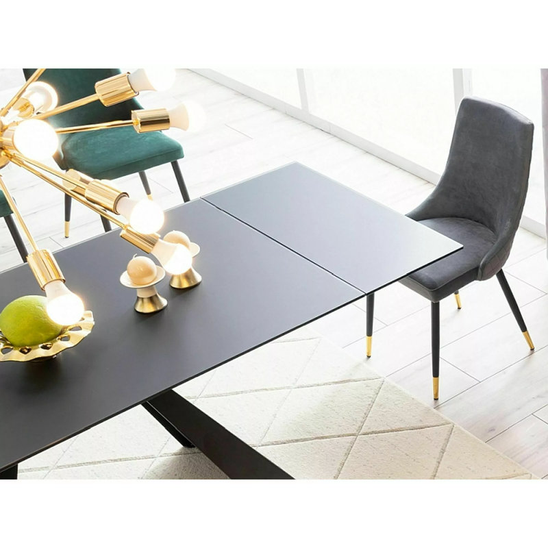 Tallula Glass Top Dining Table