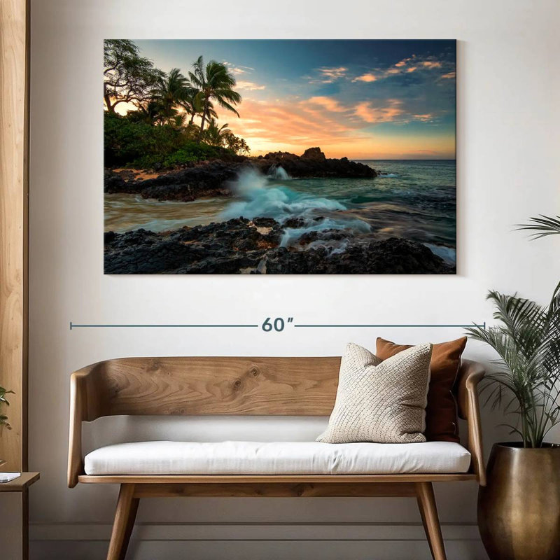 Nicci Makena Cove Sunset, H 34 po x l 51 po