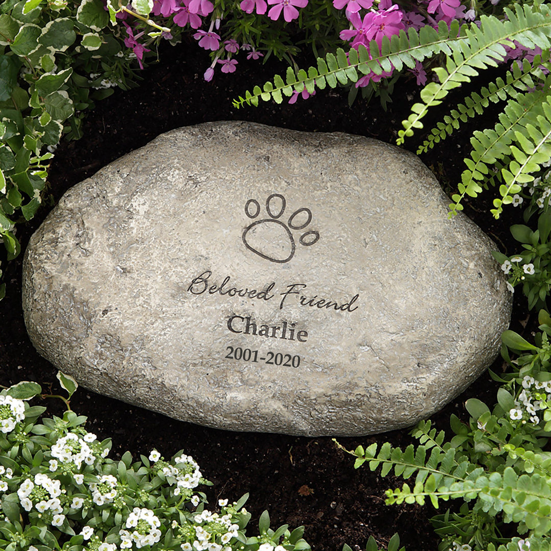In Loving Memory Personalized Memorial Pet Stone Personalization Mall 