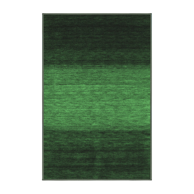 Washable Abstract Indoor Rug, Rectangle 5' x 7'