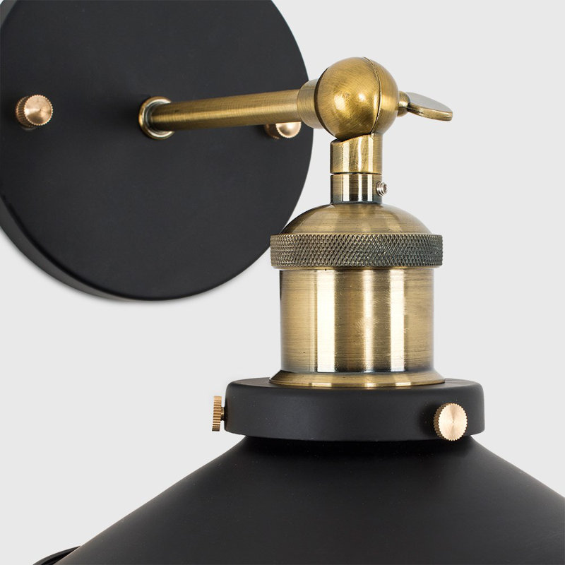 Harris Glass Armed Sconce, Not Included
