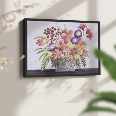 «Snappy Bouquet II», reproduction encadrée