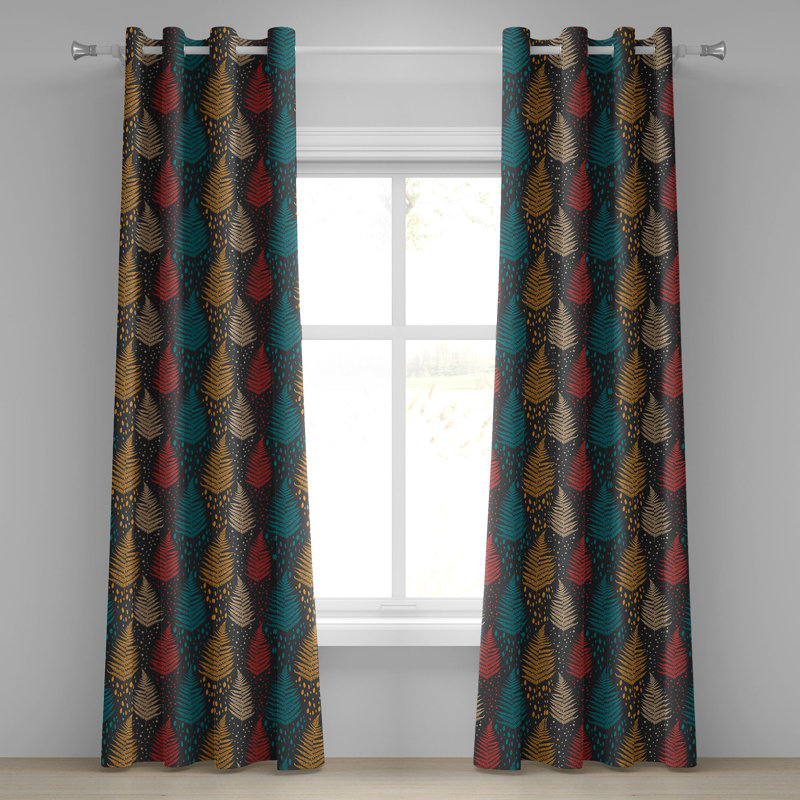 Multicolore gris et gris multicolore, L 50 po x L 108 po