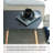 Yamazaki Home Modern Rectangular Side Table For Living Room Or Small Bedside Steel + Wood End Table-31934167