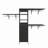 96-inch Adjustable Wardrobe System-1086285035