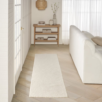 Tapis d'intérieur moderne ivoire DKNY Pure Angles