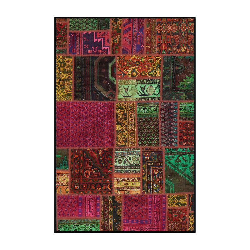 Abstract Indoor Rug, Runner 2' x 5'