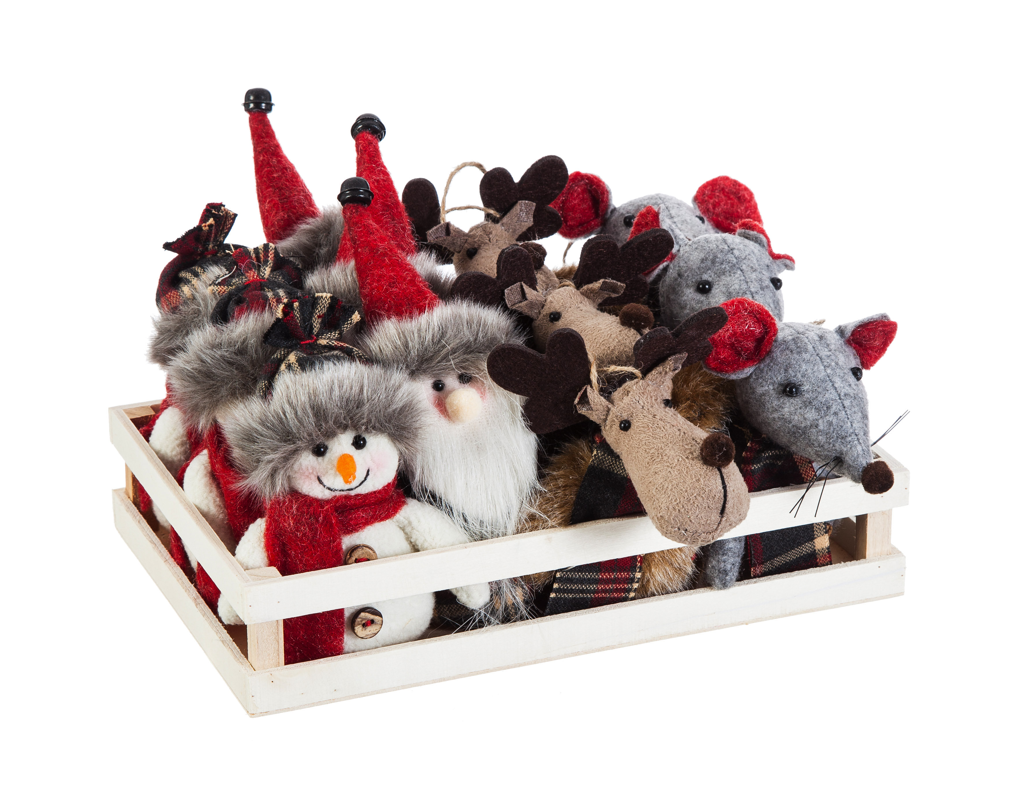 The Holiday Aisle® 12 Piece Winter Friends Hanging Figurine Ornament Set & Reviews | Wayfair