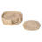 Woodside Round Coaster Set with Holder-70476355
