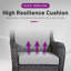 Chaise de patio avec coussins Bonia-476426144-484178516