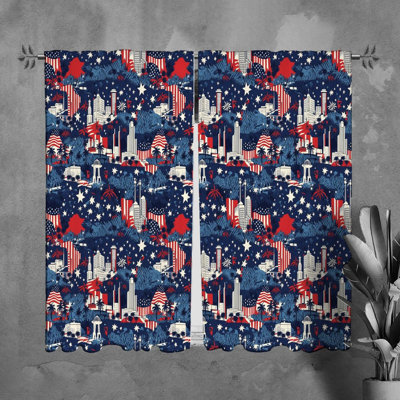 Jhamel Room Darkening Curtain Pair
