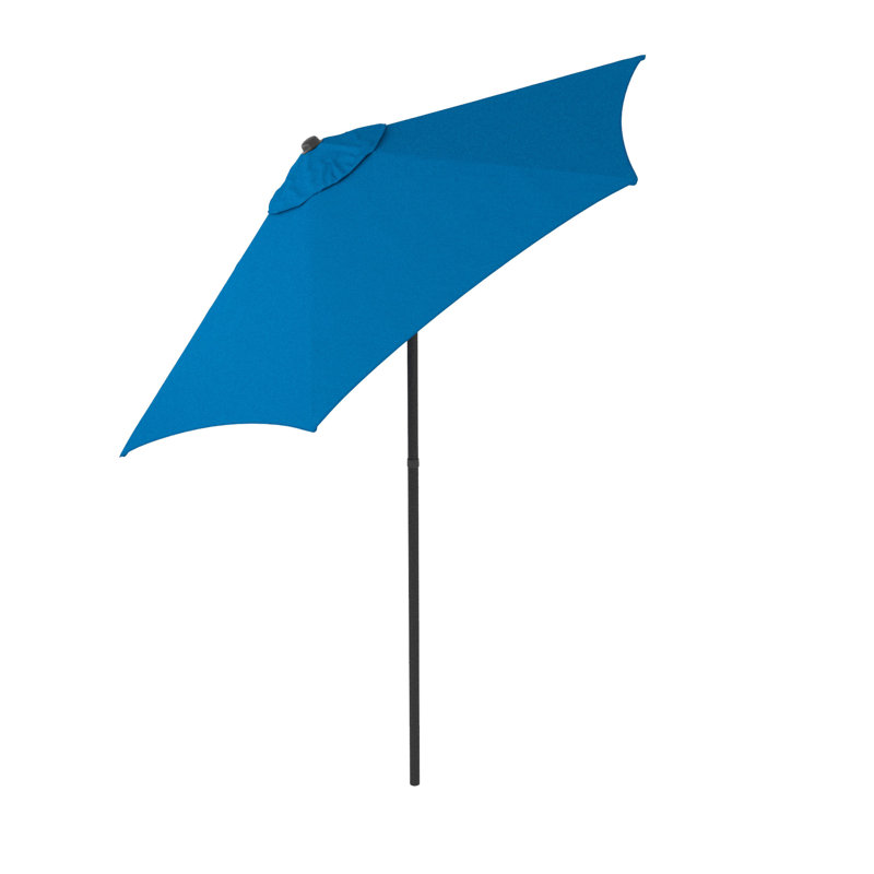 Parasol de marché 7,5 pi Toscana, Bleu pacifique