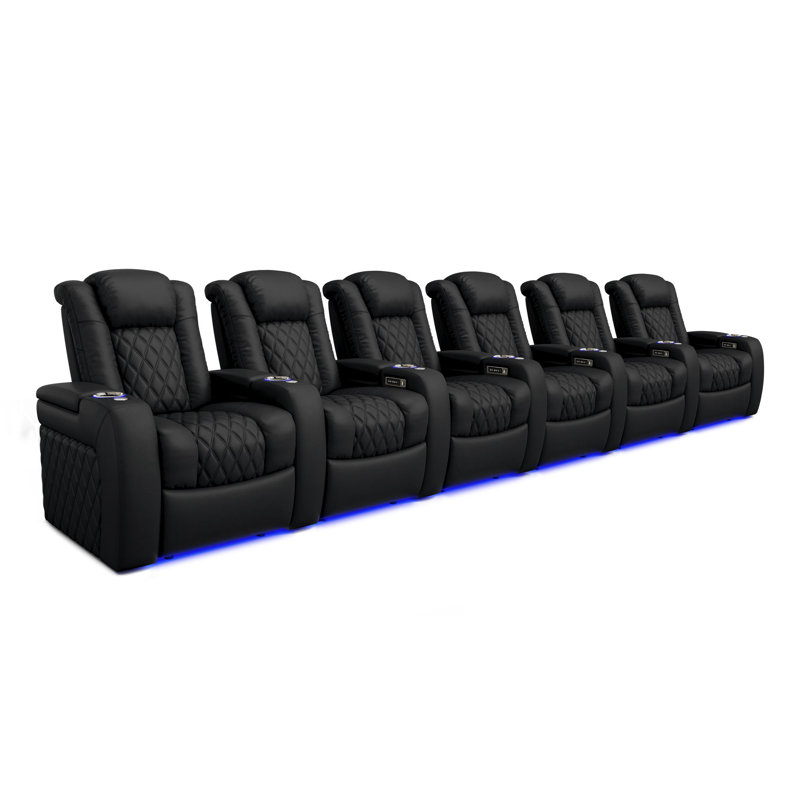 Rangée de 6 onyx de luxe avec chaleur flottante zéro massage et onyx Tuscany Luxury