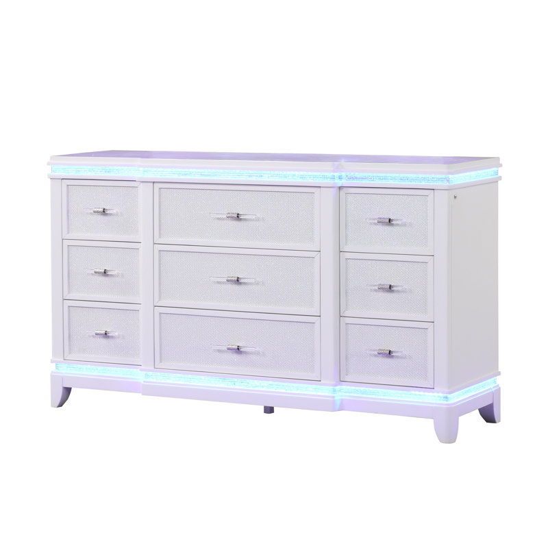 Commode 9 tiroirs Elmin