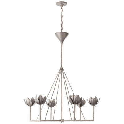 Julie Neill Alberto Large Single Tier Chandelier