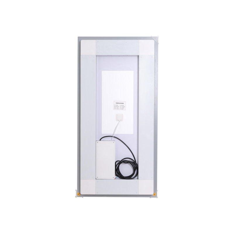 Riven LED Mirror, Adjustable Colour 3000K/4200K/6400K, 42" x 72", Rectangle