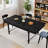 78.74'' Rectangular Farmhouse Dining Table With Drawer-547040975