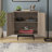 Whitman Manufactured Wood 2-Door Accent Cabinet with Steel Base -148425168