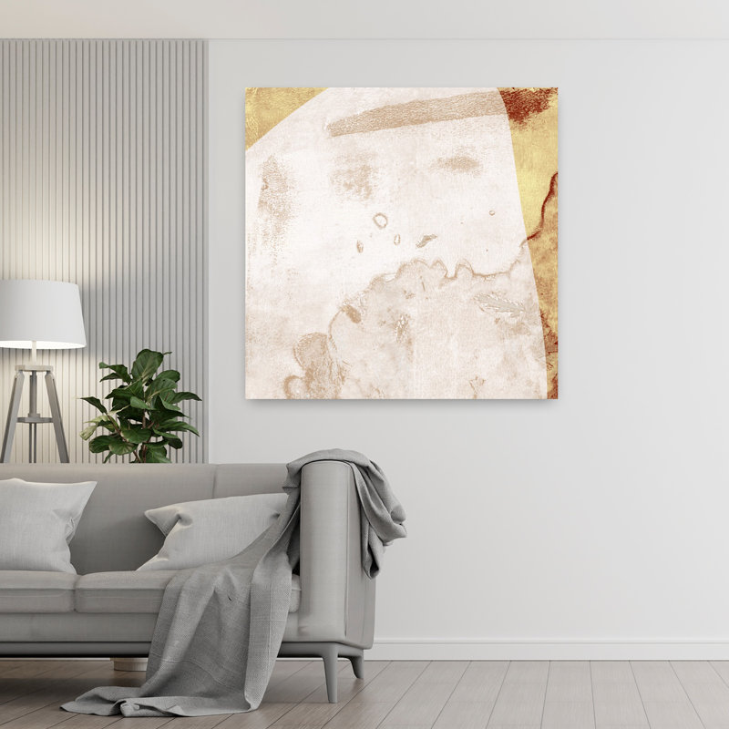 Art contemporain, art contemporain abstrait, H 48 po x l 48 po