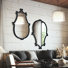 Wood Wall Mirror (set Of 2)