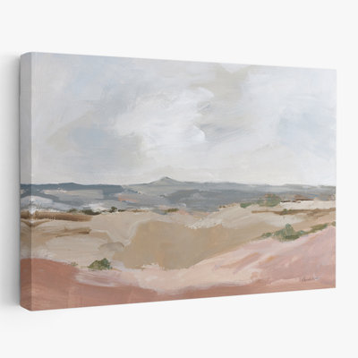 Aride sans arbres - brun désert aride gris