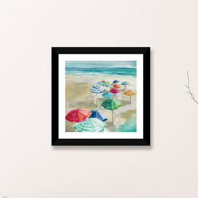 " Umbrella Beach I " Print