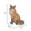 Figurine de renard assis-120612156