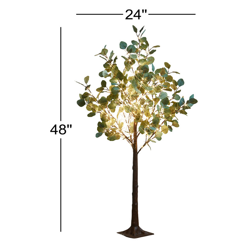 48'' Faux Eucalyptus Tree in Freestanding