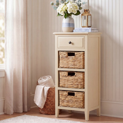 Table de bout en bois massif avec rangement Painswick