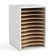 Literature Desktop Organizer With 11 Compartments
