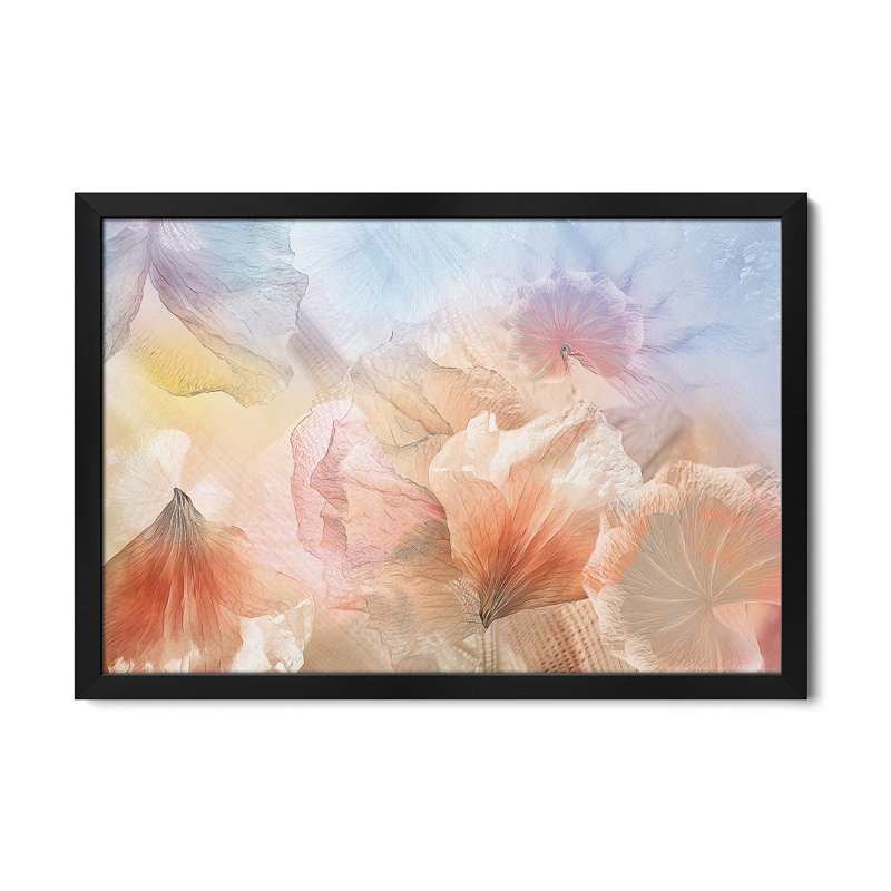 «Ethereal Flowers», affiche encadrée de qualité supérieure par Ludmila Shumilova