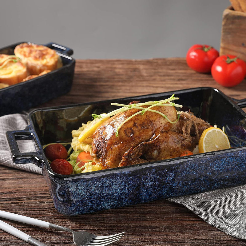 3-piece Ceramic Bakeware Set