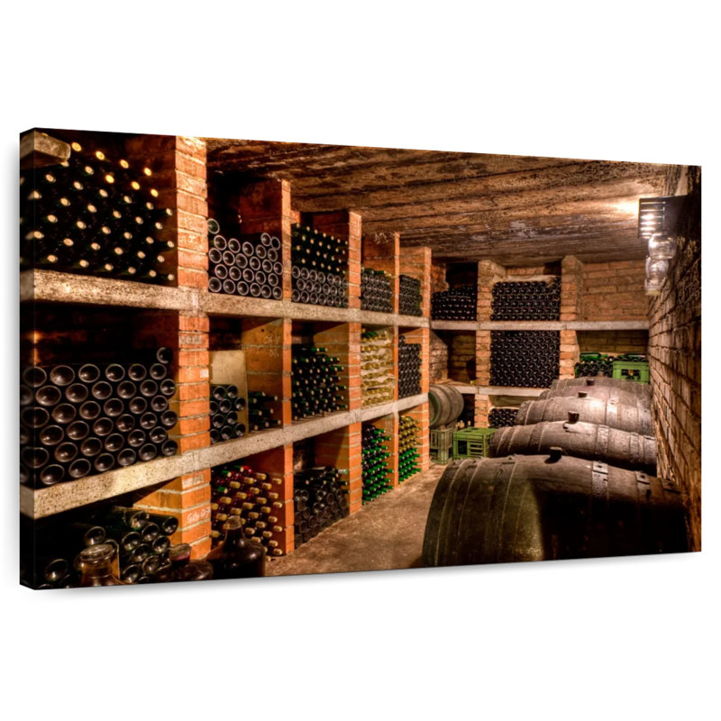 Lilie Wine Cellar, 32" H x 48" W