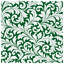 Couvre-lit matelassé blanc à motif floral-130161312